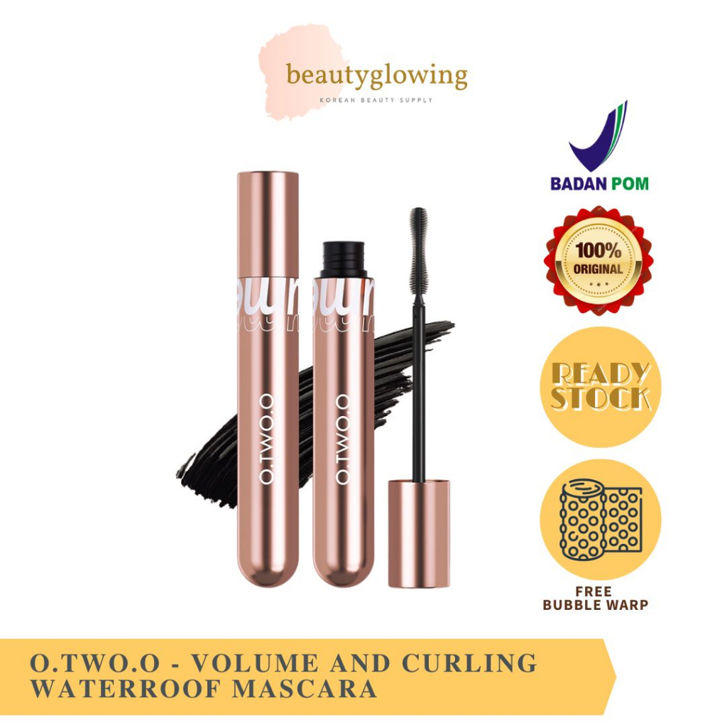 OTWOO MASCARA 36H / GOLD / FIBER / 5D MASCARA / ULTRA (BPOM) | Waterproof pelentik menebalkan memanjangkan maskara anti air bulu mata | Pelentik bulu mata | Memanjangkan menebalkan bulumata | Membuat bulu mata menjadi lentik tahan lama anti air anti geser