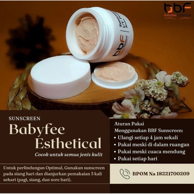 MFI - Sunscreen Glowing By BBF Babyfee Esthetical | Netto 10g