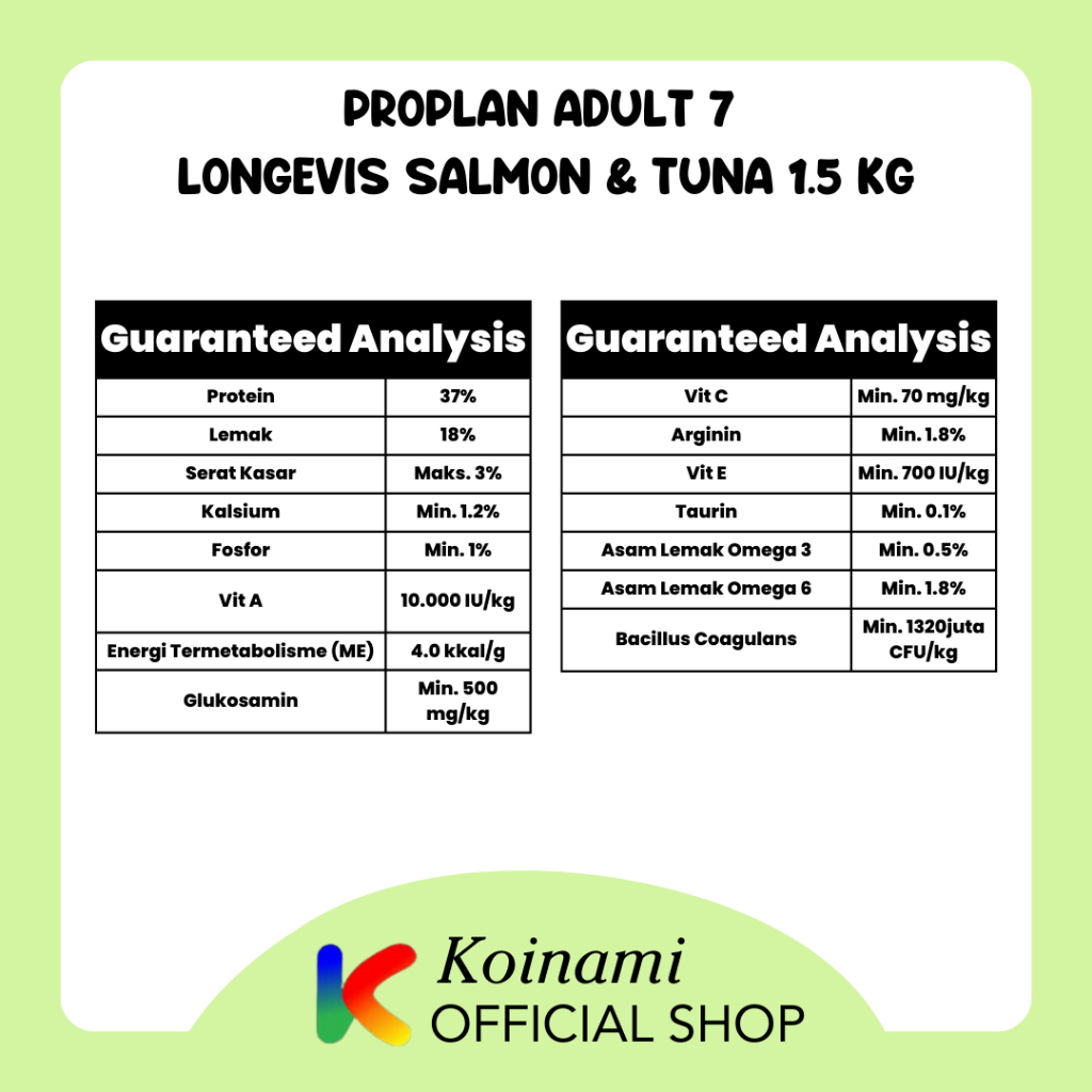 PROPLAN ADULT 7+ 1,5kg / MAKANAN KUCING DEWASA / PETSHOP