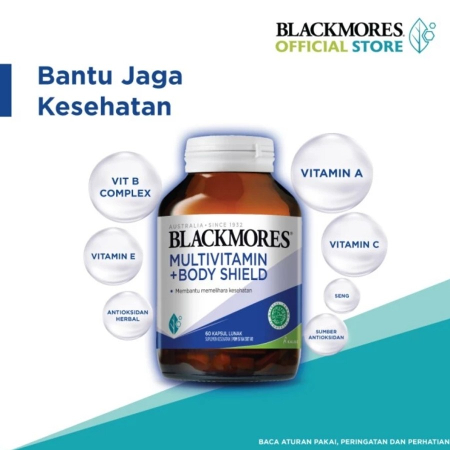 Blackmores Multivitamin + Body Shield Multivitamin Body Shield 60 Caps