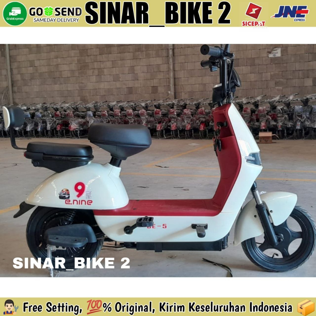 Sepeda Listrik Electric Bike E-Nine SE 5 Dinamo 500 Watt