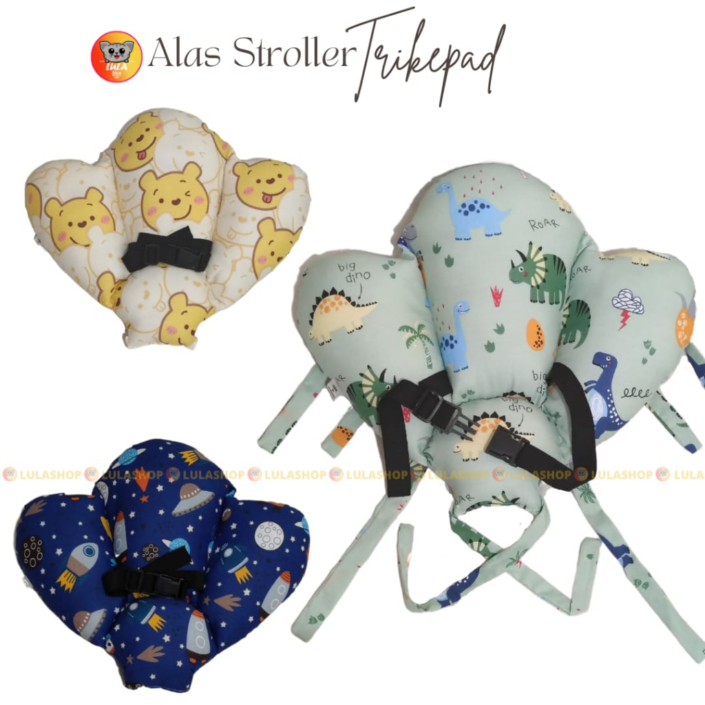 Alas Stoller Segitiga / Trike Pad / Alas Stroller / Alas Stroller bayi / Alas Stroller mini / baby bouncer