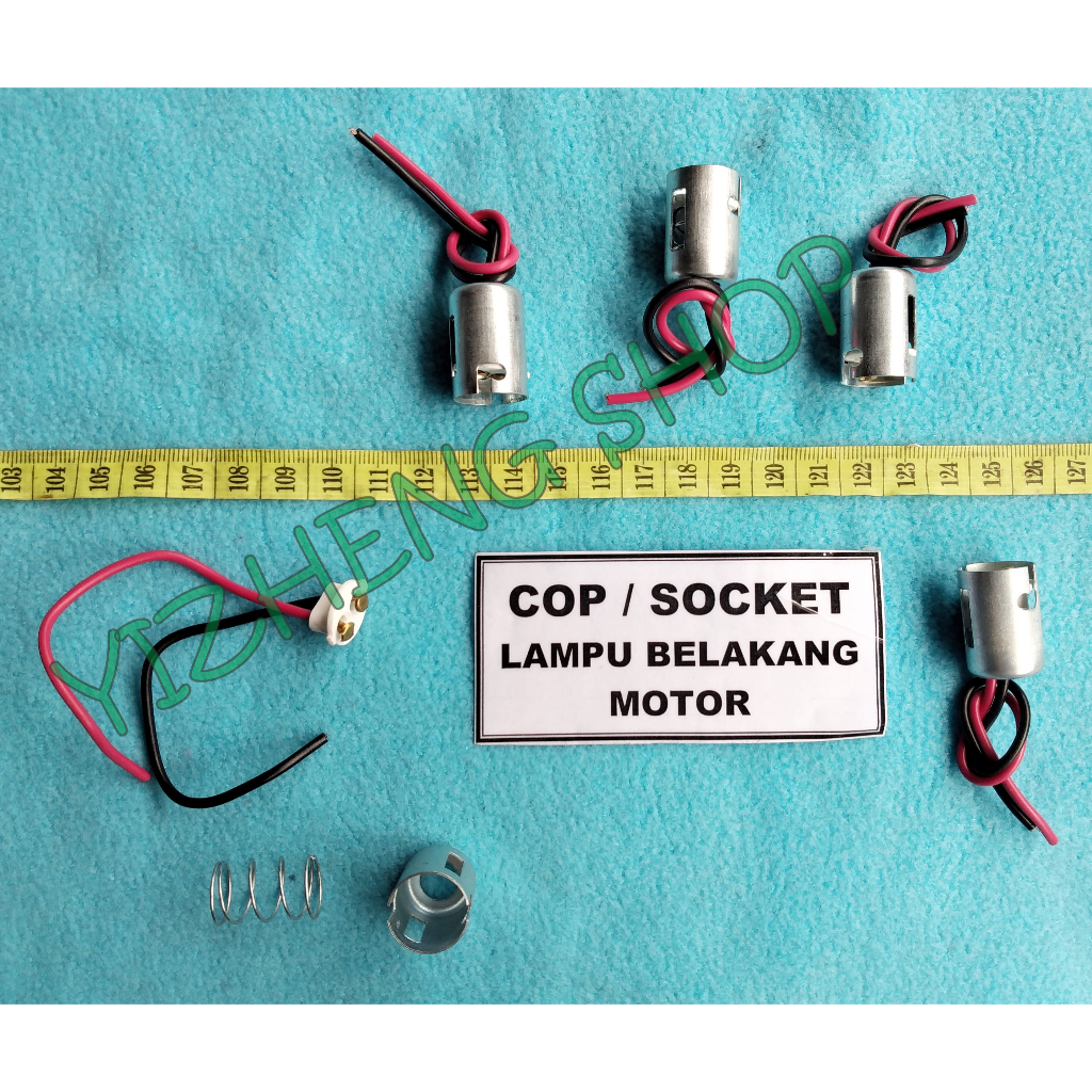 COP SOCKET LAMPU BELAKANG MOTOR