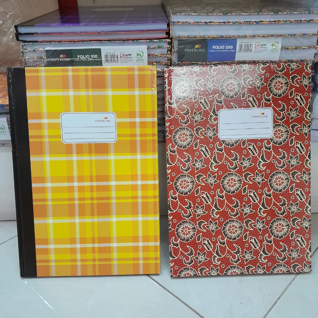 

Buku Folio HardCover PAPERLINE Isi 50 Lembar