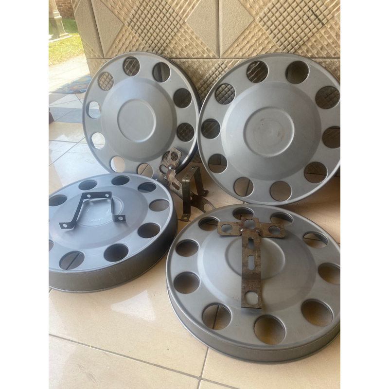 Wheeldop SR Ring 16 Model Bulat Lubang 10 dan 15... 1 Set (4 Biji)