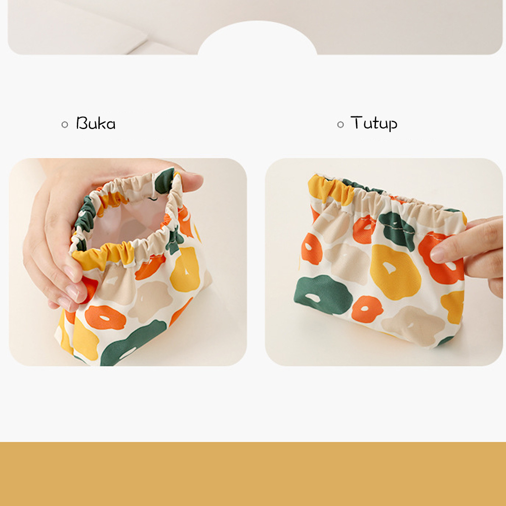 Tas Penyimpanan Lipstick Tas Kosmetik Pecahan Lipstik Kosmetik tas mini Pembalut wanita Kabel Data / Earphone / Usb / Multifungsi Portable Bentuk Kotak Motif Kartun