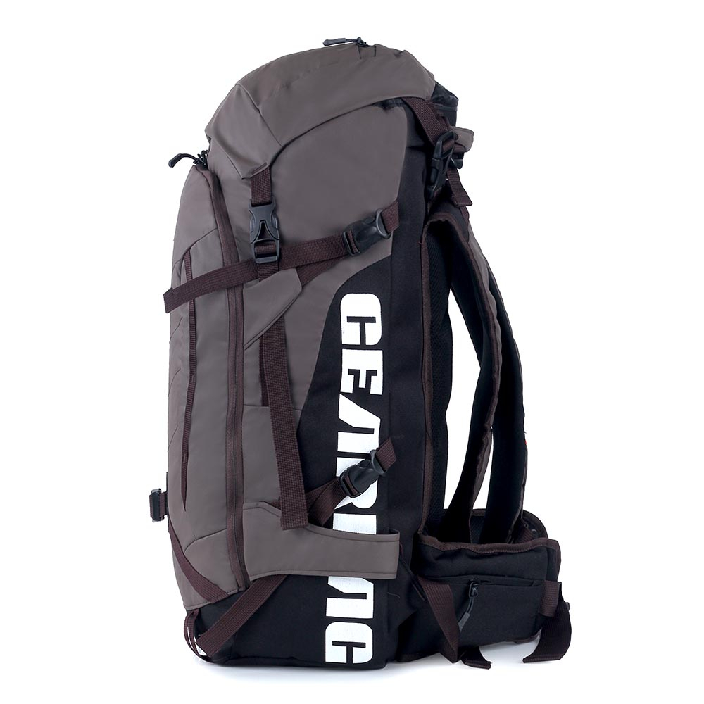 Justrue Keril 50 Liter Tas Gunung Carrier 50L Cokelat 503