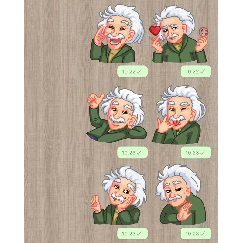

PAKET STIKER WHATSAPP ALBERT~EINSTEIN ( GERAK )