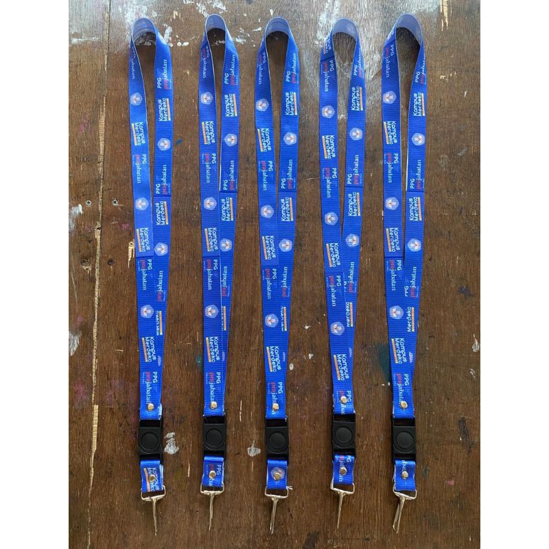 

Lanyard Tissue Full Print Desain Custom