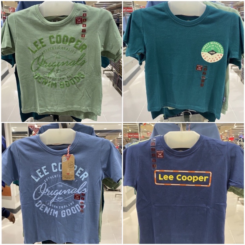 Kaos anak laki-laki Lee cooper kids original (4-14th)
