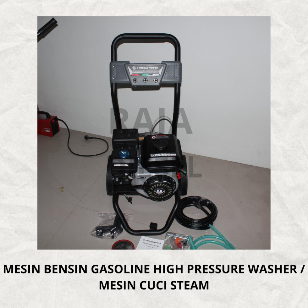 MESIN BENSIN GASOLINE HIGH PRESSURE WASHER / MESIN CUCI STEAM
