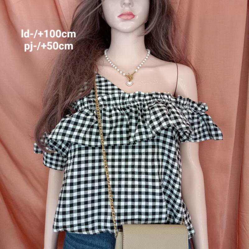 atasan top blouse baju wanita kekinian