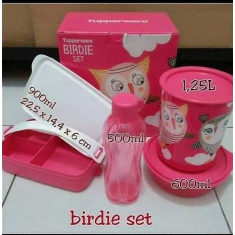 Birdie Set Tupperware