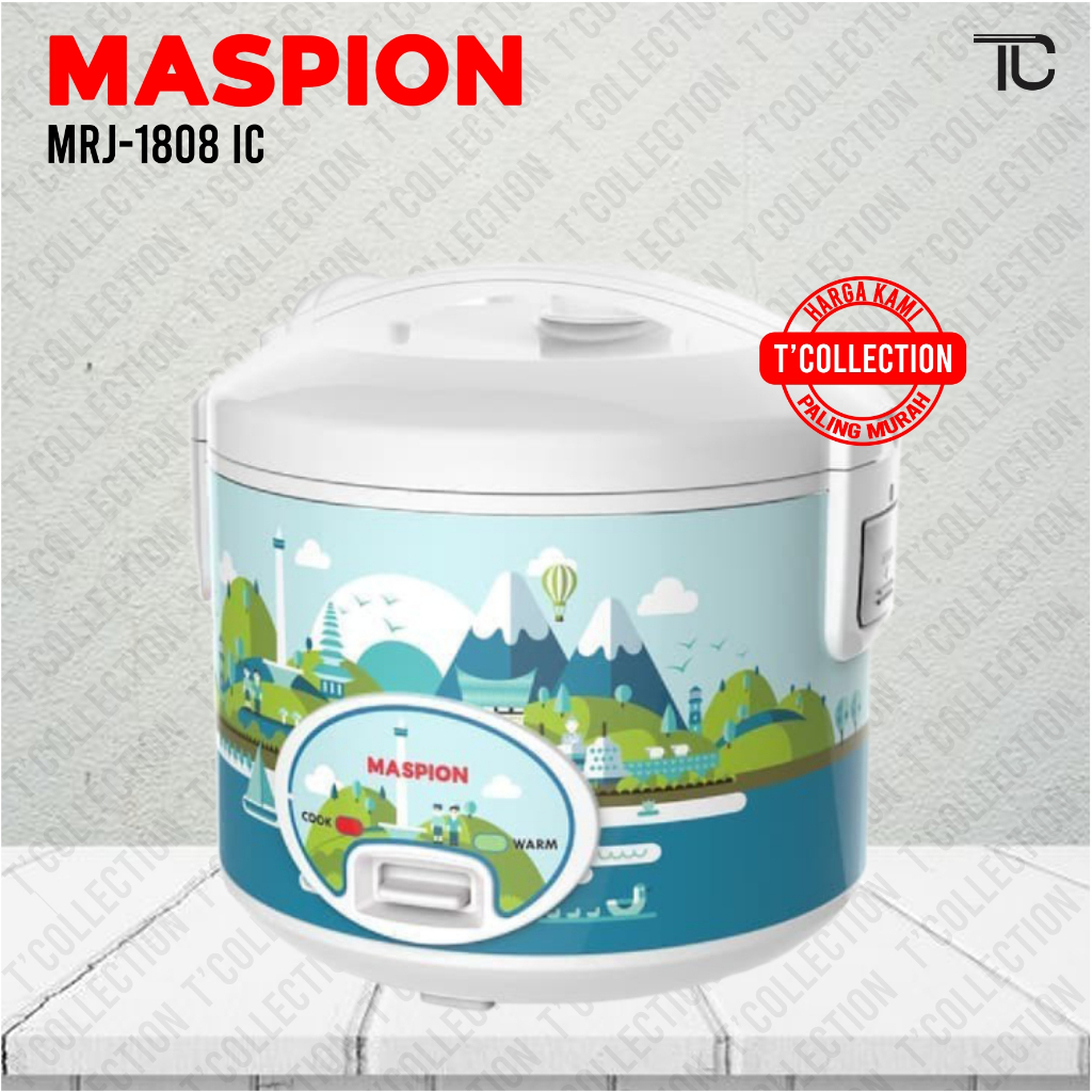 MASPION MRJ-1808 IC RICE COOKER 1.8 LITER