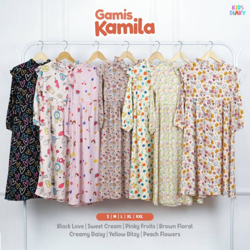 OLD Baju Gamis Muslim Anak Gamis Kamila / Baju Gamis Anak Baju Lebaran