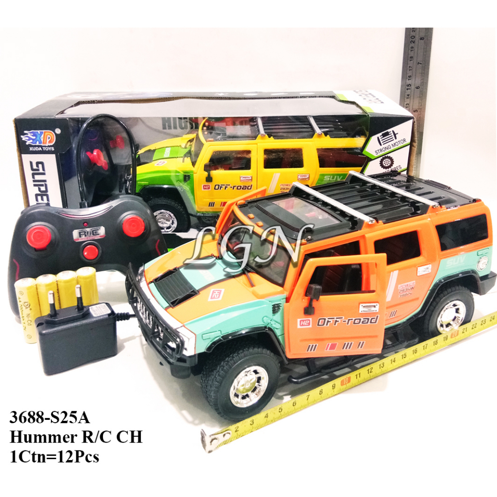 Mobil Remote Control HUmmer Offroad Racing / rc offroad 1:16 3688-s25a