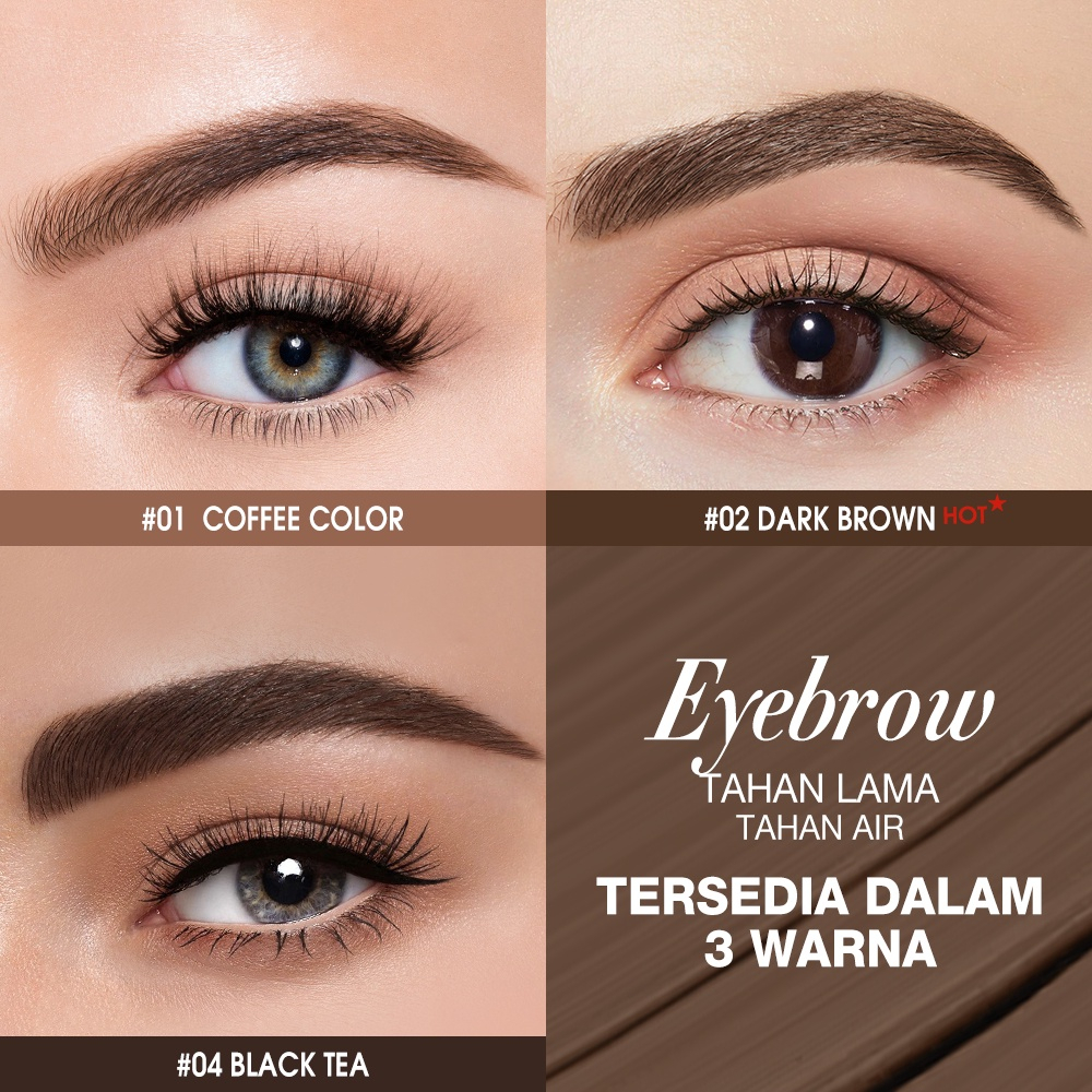 READY O.TWO.O Eyebrow Dying Cream Natural Shaping waterproof and not easy to be stained | ORIGINAL