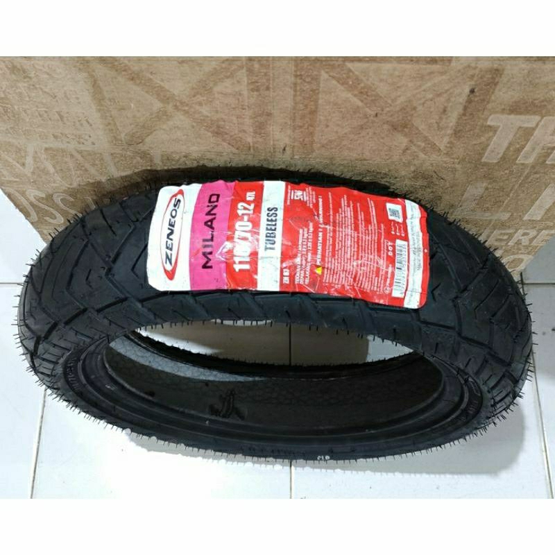 Ban Zeneos Tubeless Ring 12 Ukuran 110 70 - 12 Ban Vespa Matic