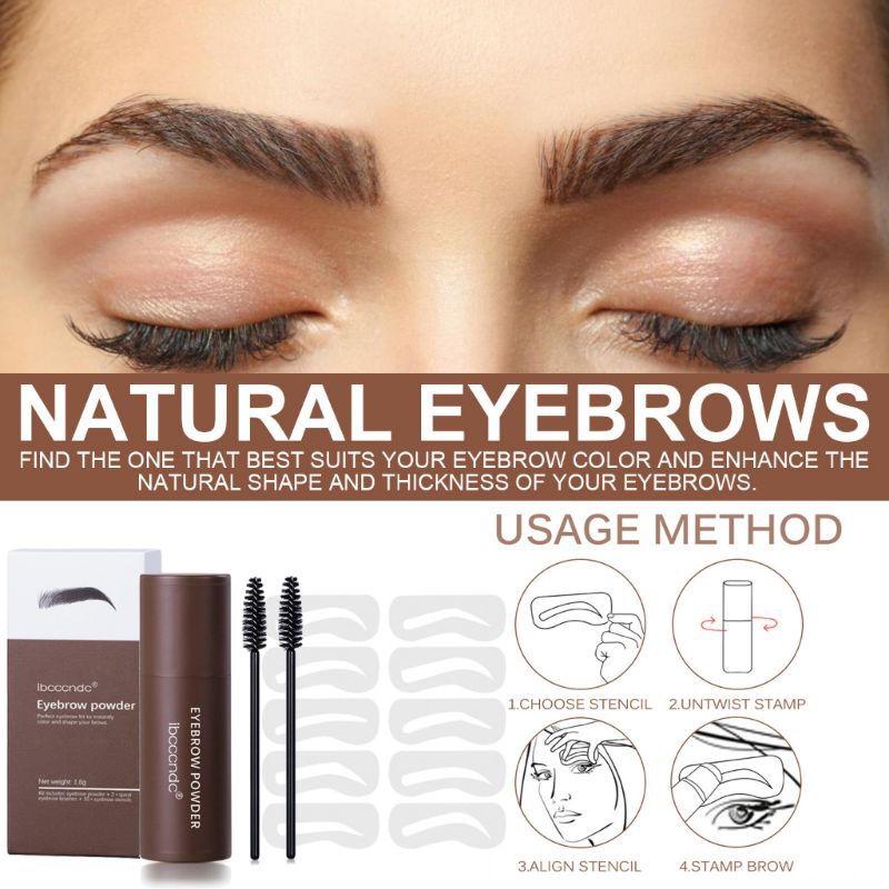 EYEBROW STAMP IBCCCNDC/Eyebrow cetak alis instant