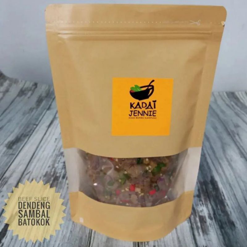 

Slice Beef Dendeng Batokok Kadai Jenni