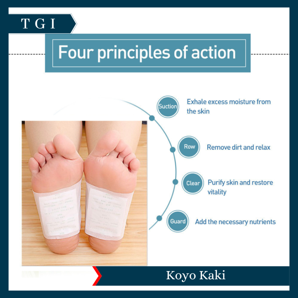 TGI - [2 PCS] KOYO TEMPELAN KAKI / DETOX FOOT PADS HERBAL / FOOT MASK / KOYO KAKI PENYERAP RACUN