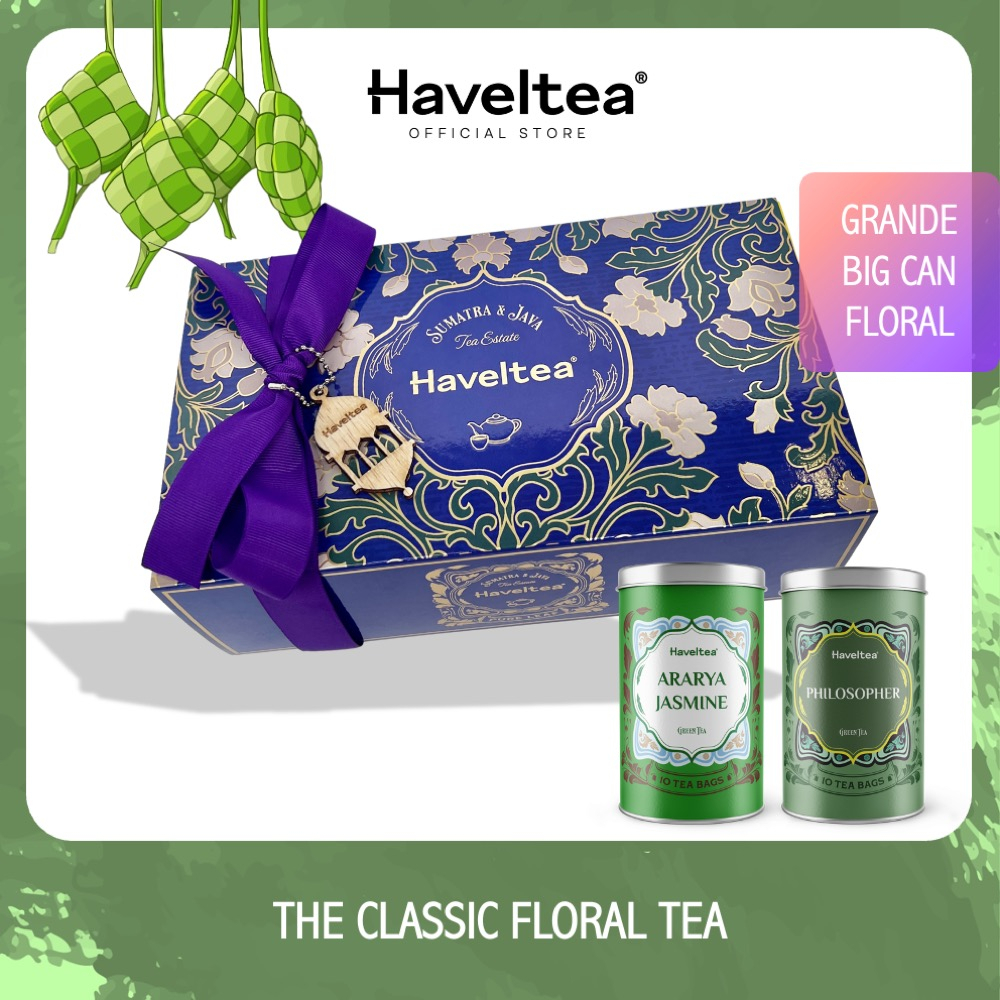 

Haveltea Eid Hampers Parsel Lebaran Idul Fitri Tea - Grande Bigcan Floral