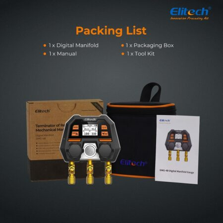 Elitech Digital Manifold Gauge MS-100