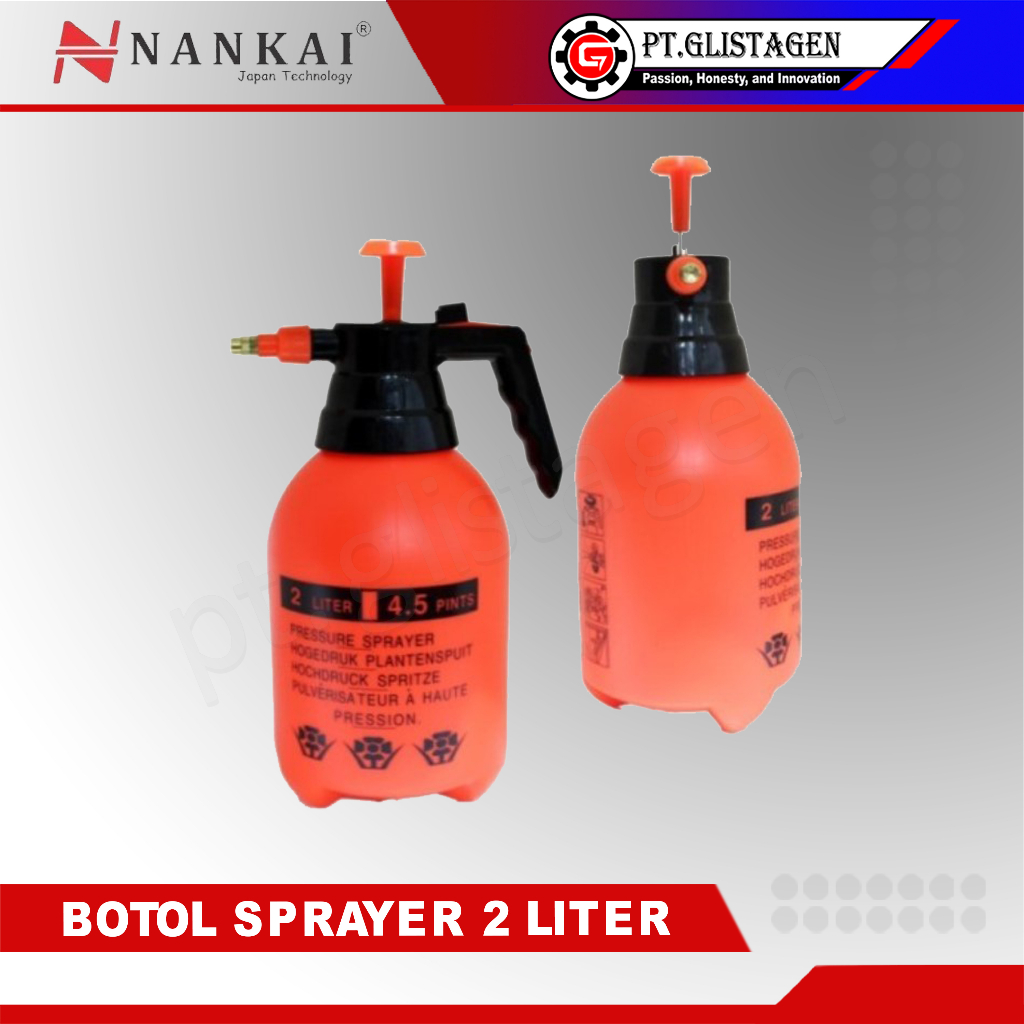 Botol Spray 2 Liter / Pompa Kocok 2 Liter / Pressure Spray Pompa Desinfektan 2 Liter