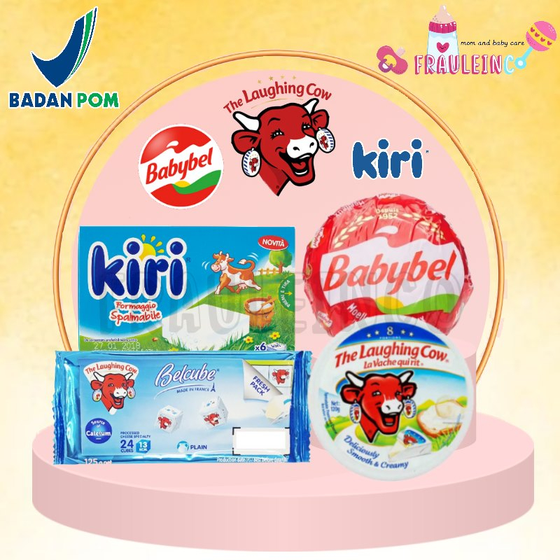 *FRAULEINCO* BELCUBE KIRI BABYBEL KEJU MPASI bayi plain cheese