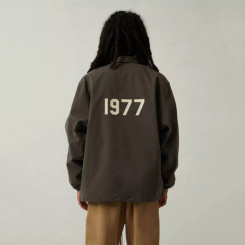 Jaket Coach 1977 Hijau Army Windbreaker Jacket Premium HTTP M-XXL