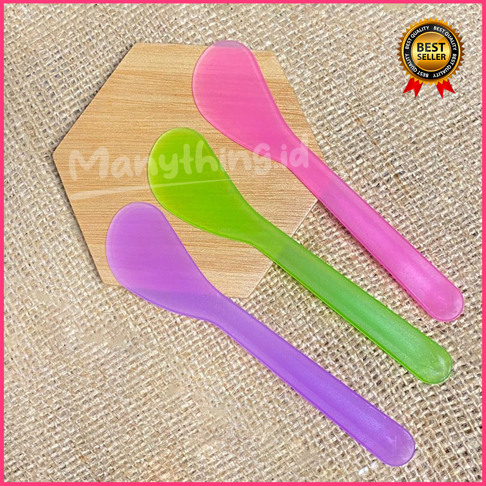 SPATULA MASKER / SPATULA PLASTIK MASKER/ SENDOK SPATULA MASKER / SENDOK MASKER TERMURAH