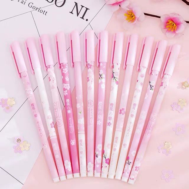 

Pen Cair Gel Motif Japanese Sakura