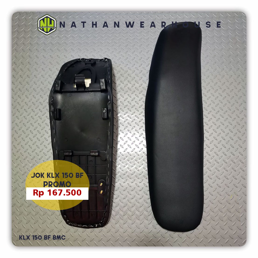 Jok Sadel Sedel Plastik Motor KLX 150 BF Dtracker ORI Hitam Black