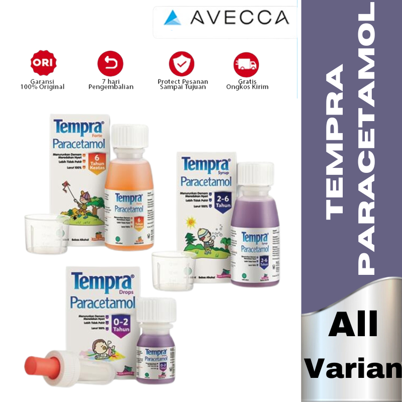 Tempra Drop / Tempra Sirup / Tempra Forte / Demam / Sakit Kepala / Sakit Gigi / Obat Demam