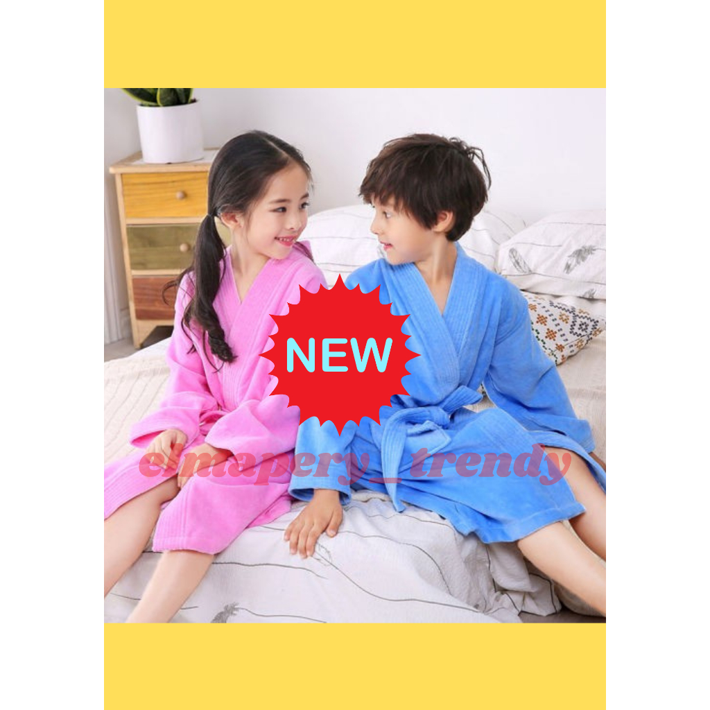 HANDUK KIMONO ANAK /HANDUK MANDI /HANDUK KIMONO/JUBAH MANDI/HANDUK KEKINIAN /HANDUK MODERN/Kimono Ha