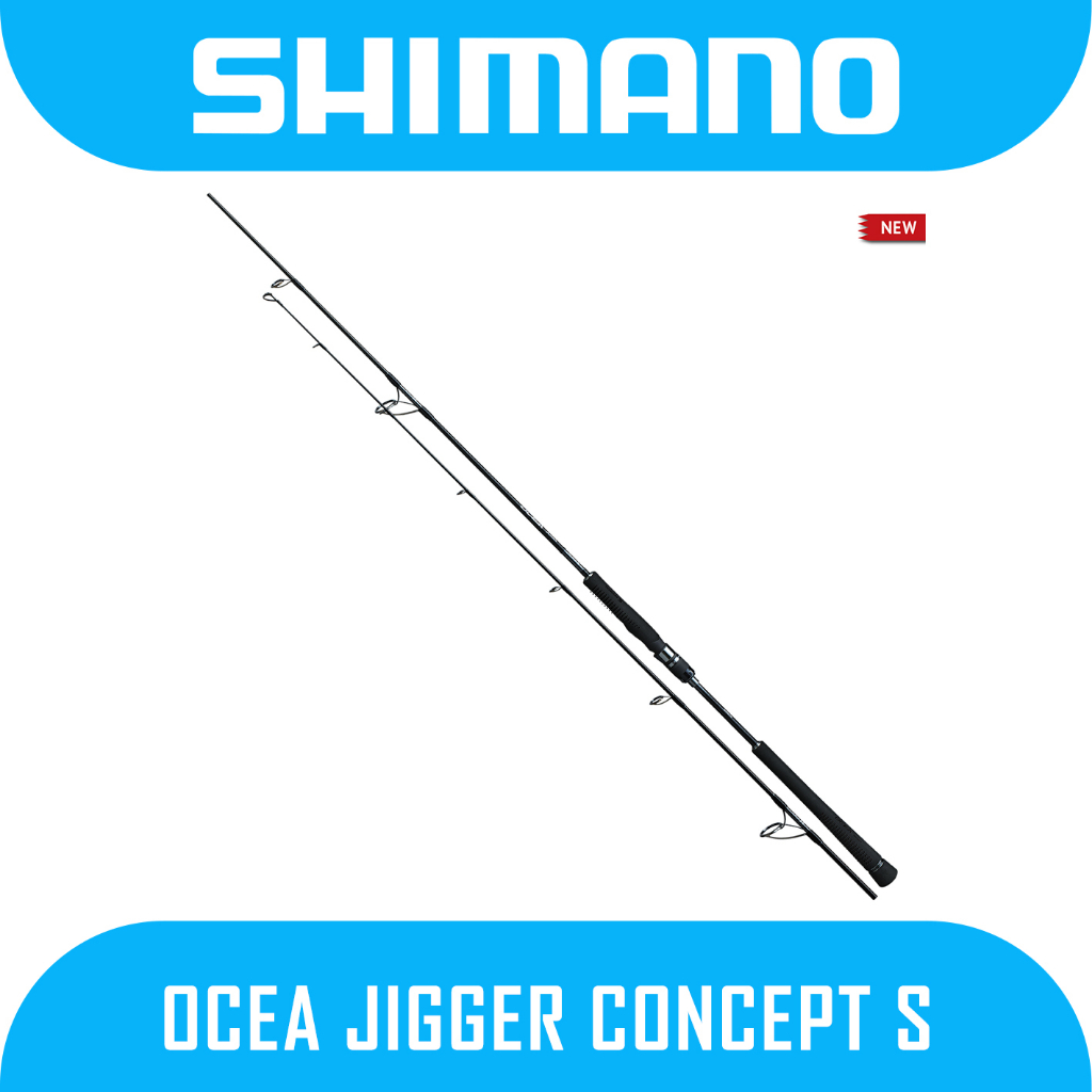 Joran Jigging / Spinning Rod Shimano Ocea Jigger Concept S62-4