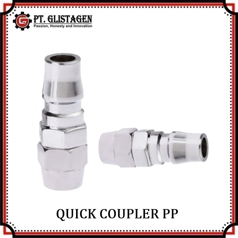 Quick Coupler PP ( 20,30,40 ) Sambungan Selang Kompresor Recoil Cuk PP