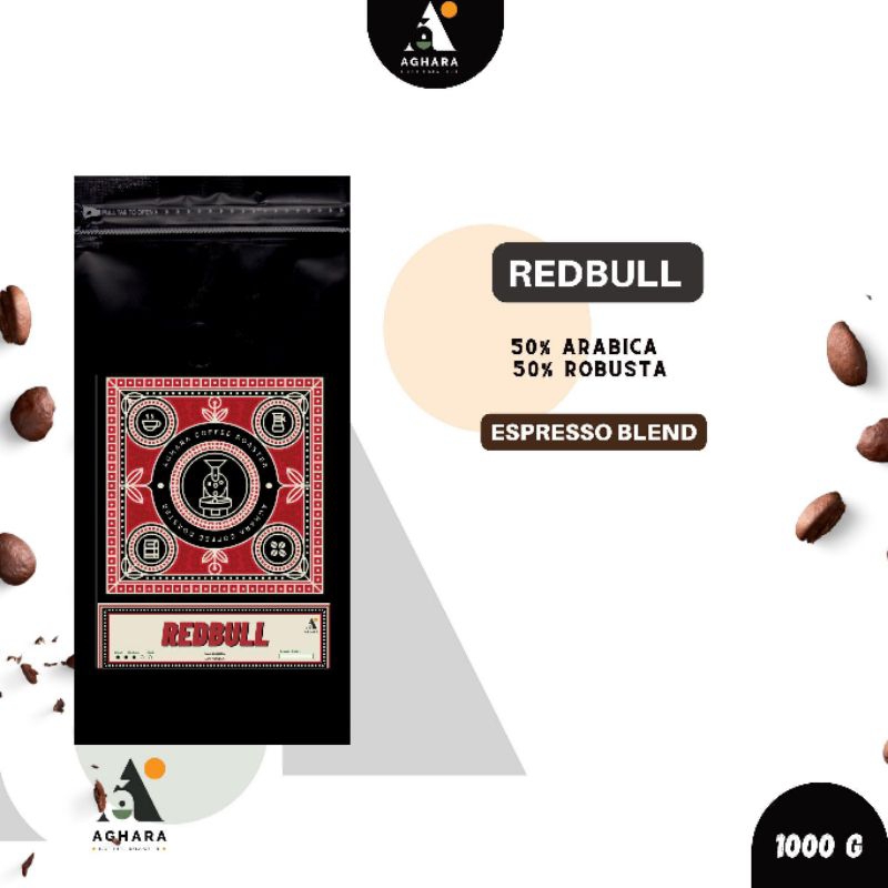 

Kopi Redbull 1000 Gram - Aghara Coffee Roaster
