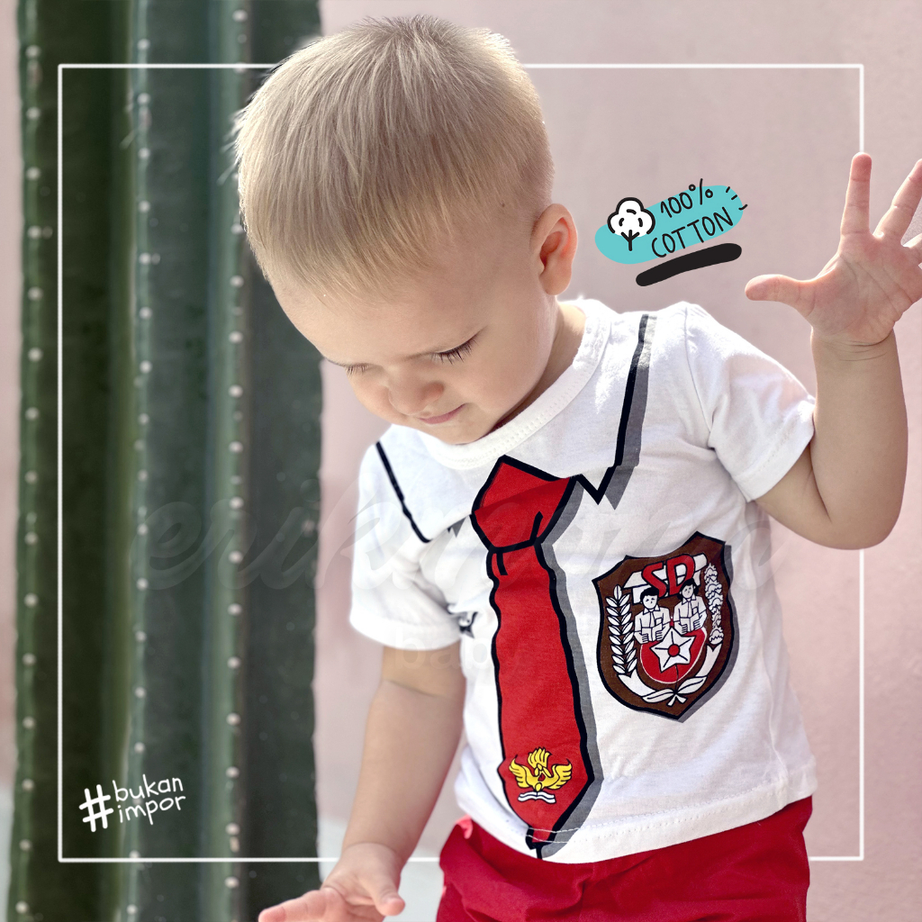 ✔️ baju setelan anak cowo cewe model SD 1-4tahun✔️
