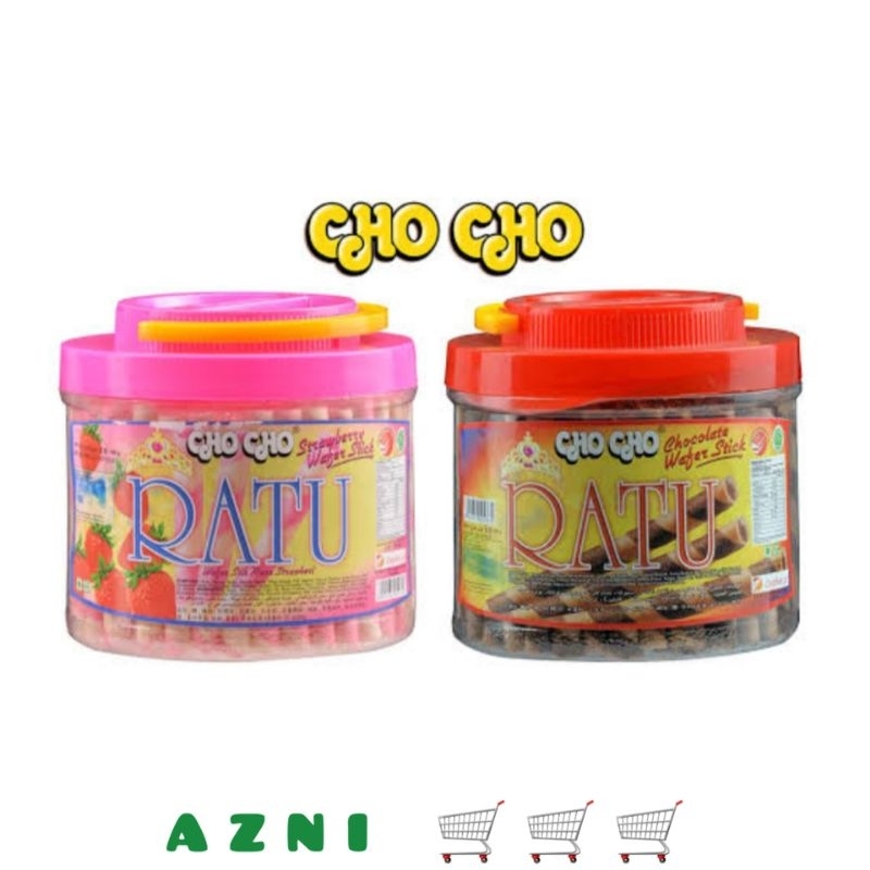 

Cho Cho Ratu Wafer Roll Rasa Coklat/Strawbery 320 gr