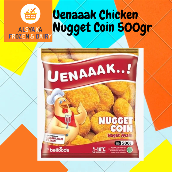 

Murah Banget! Belfoods Uenaaak Chicken Nugget 500gr