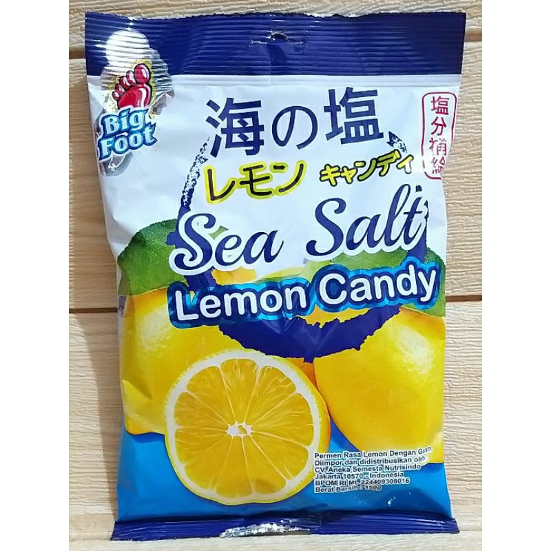 ✔MURAH Sea Salt Lemon Candy 150gr / Lemon Candy Sea Salt