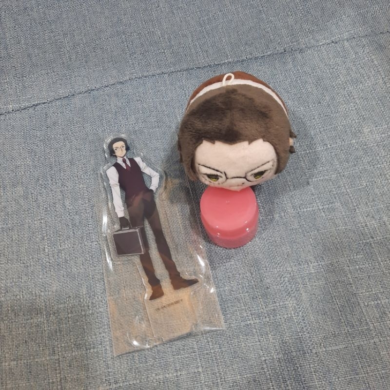 Sakaguchi Ango Bungo Stray Dogs Mochi Mascot AGF Acrylic Standee