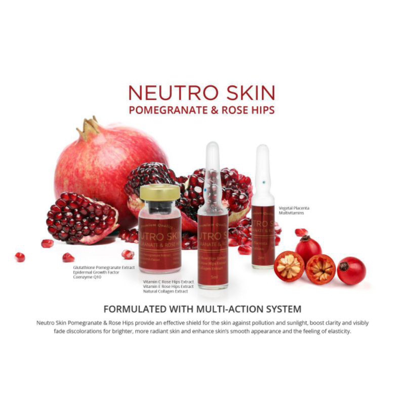 Neutroskin pomegranate dan Cacstus Fruit + Avocado Whitening Immune System Boost