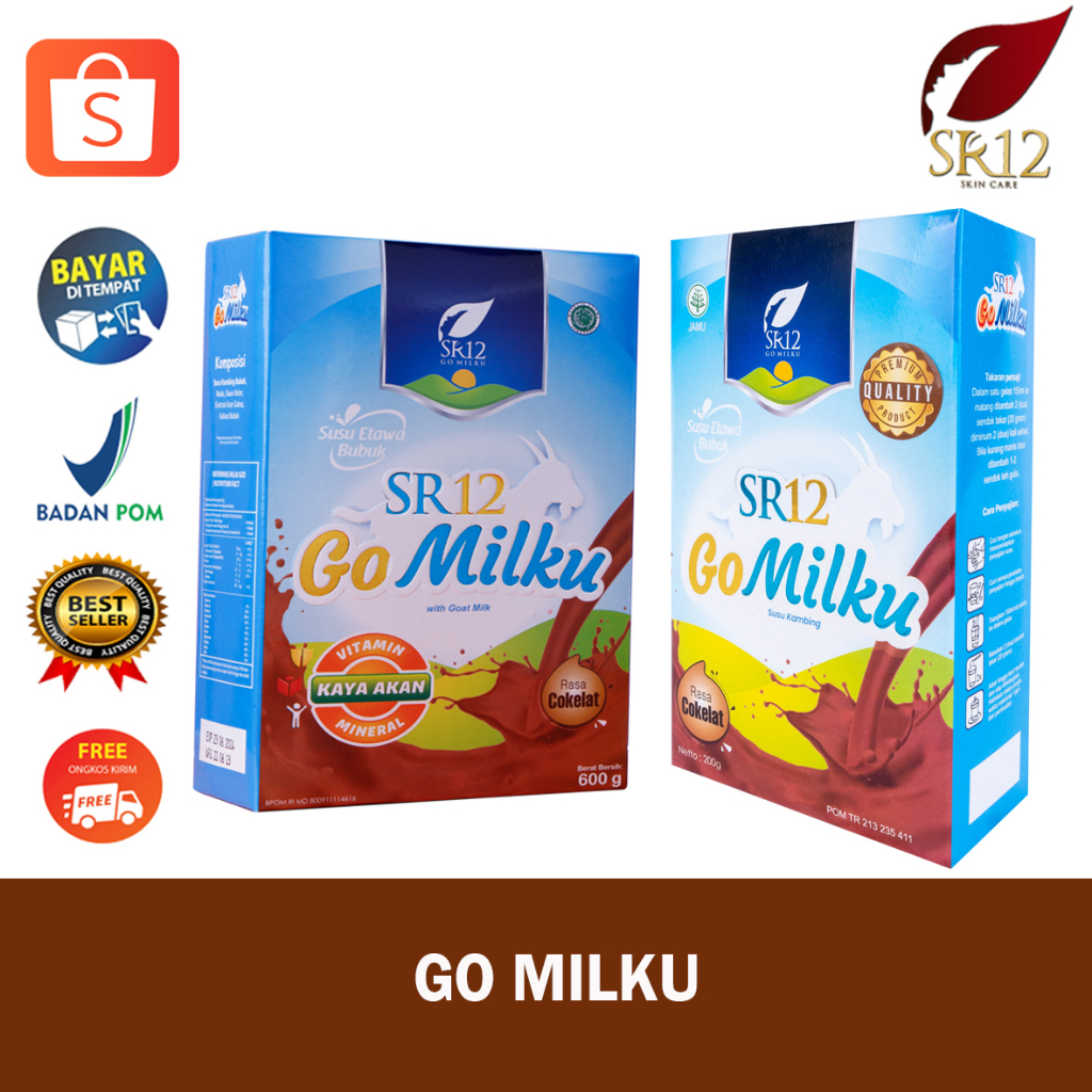 

GO MILKU SR12 / SUSU ETAWA RASA COKLAT