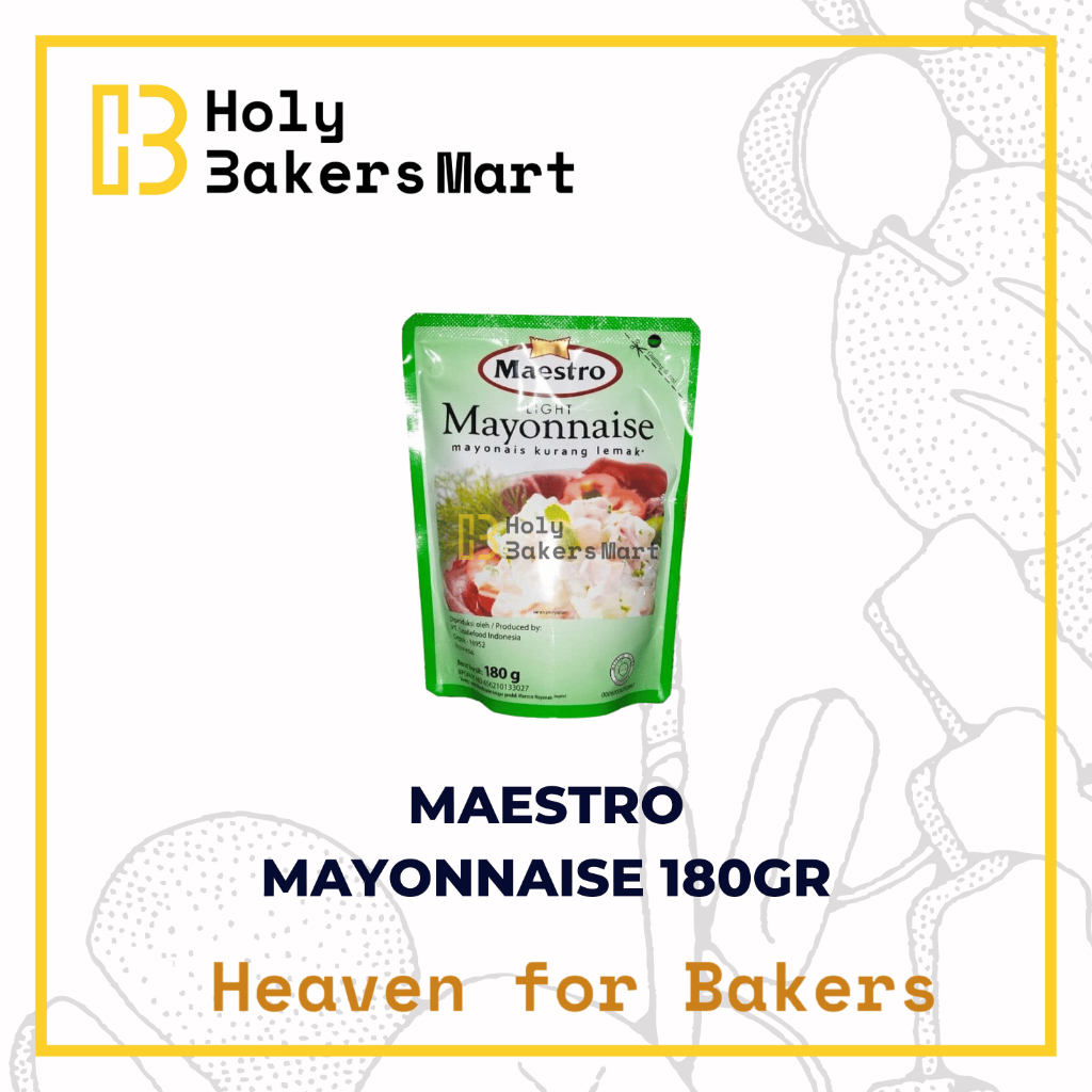 

MAAESTRO MAYONNAISE 180GR / MAYO / MAYONAIS