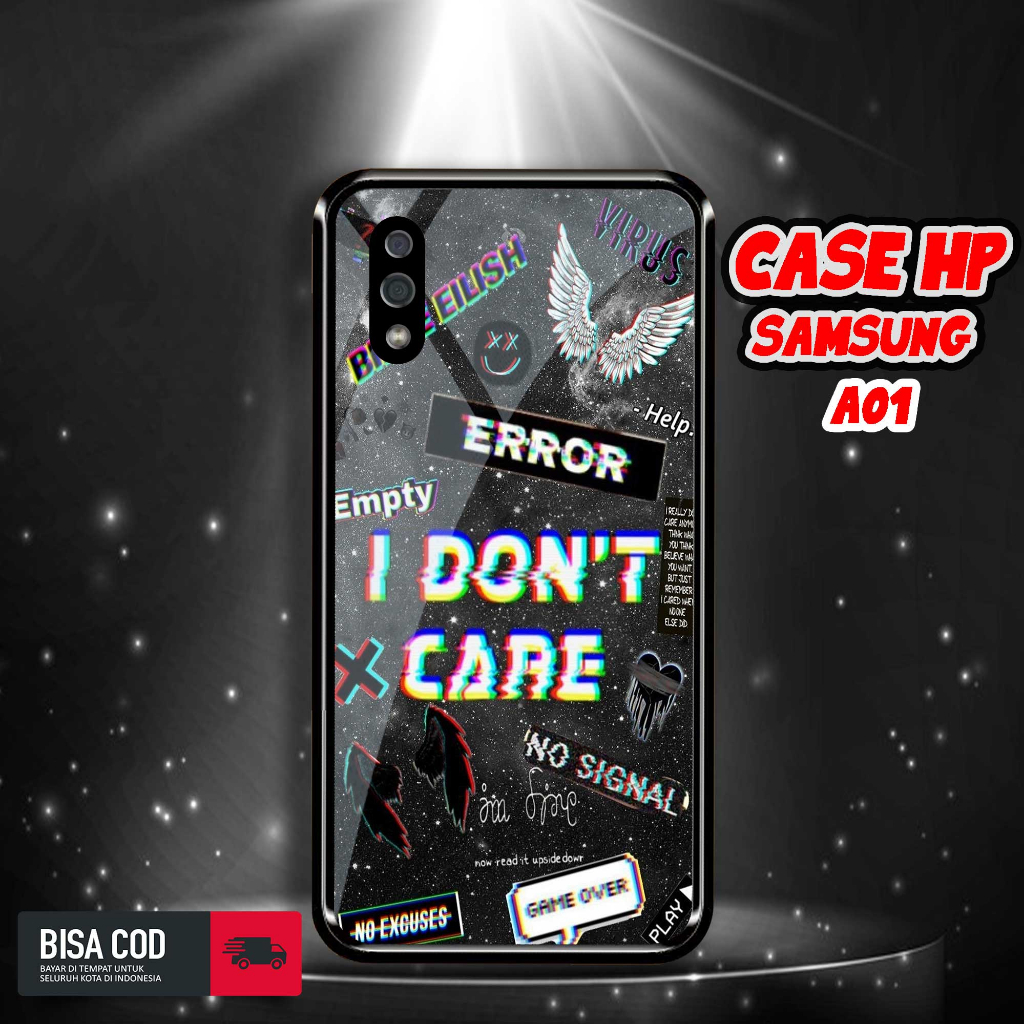 Case Samsung A01 Motif [POSTER 3] Casing Samsung A01 TERBARU Hardcase Glossy Kilau 2D Case Hp Samsun