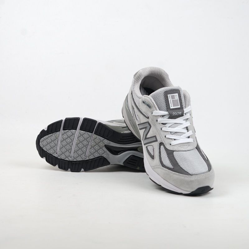 Sepatu NB 990 V4 Grey Castlerock