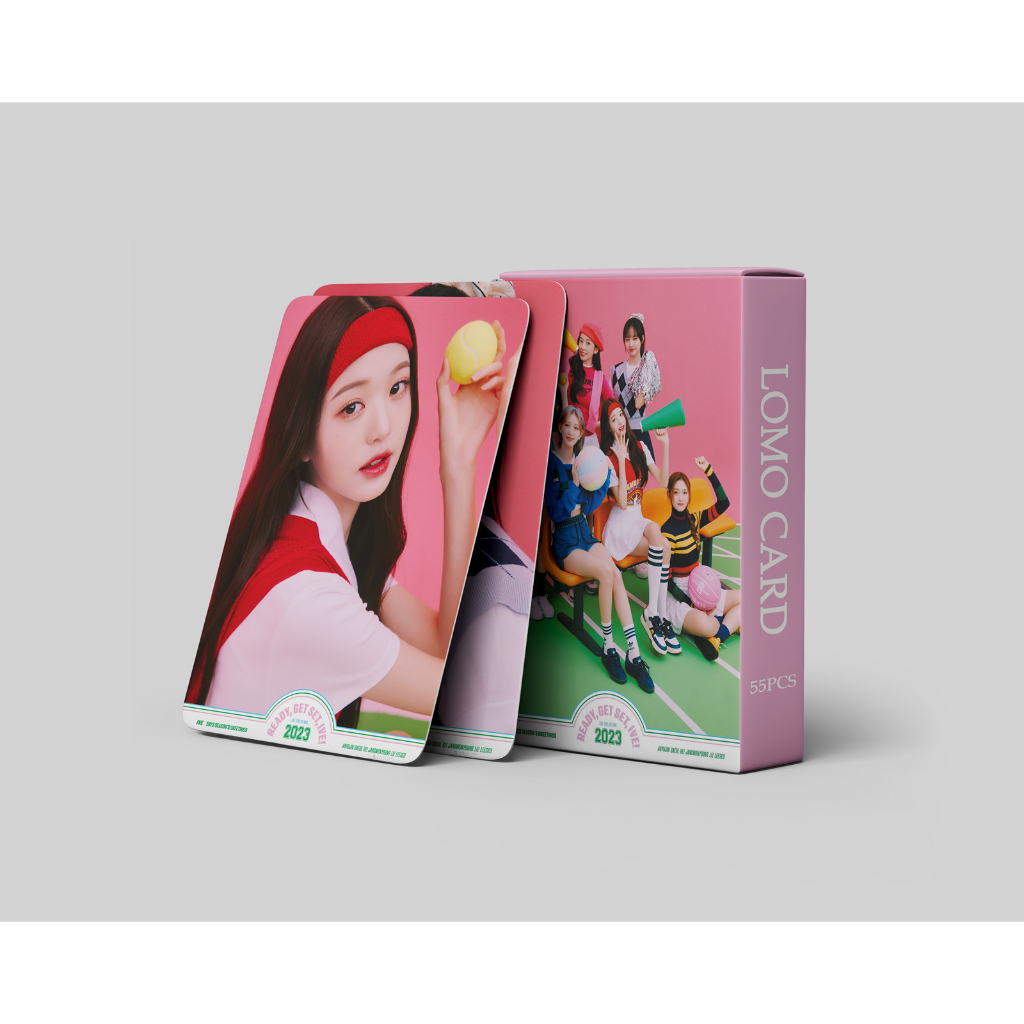 [kstuffind] IVE SEASON GREETING 2023 PHOTOCARD LOMO CARD PHOTO KARTU FOTO PC DIVE MURAH 54 PCS 54PCS