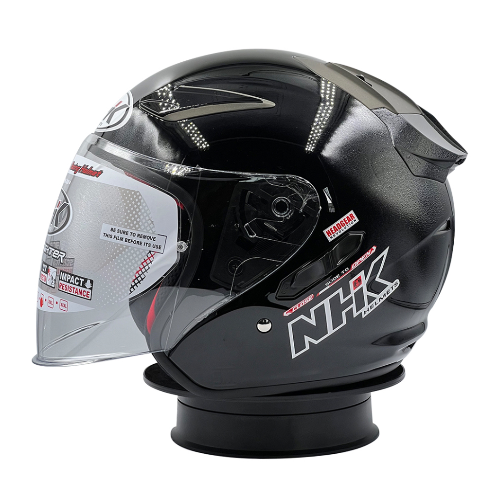 Helm NHK R1 Solid Black